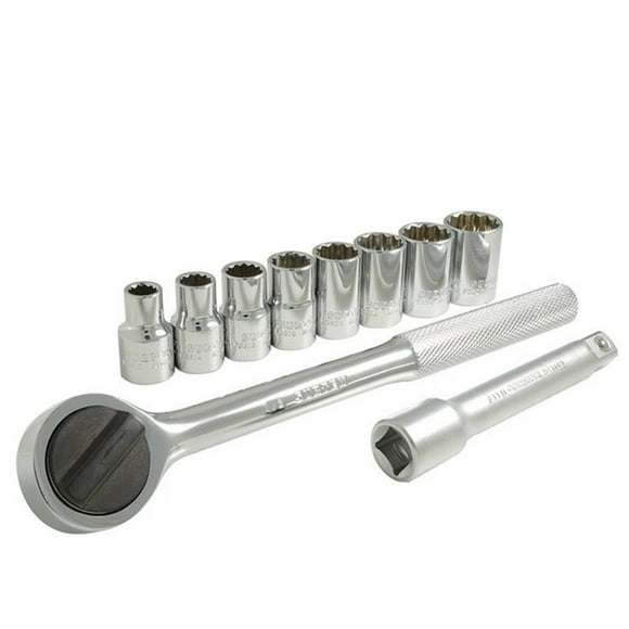 Juego De 10 Dados Y Accesorios En Pulgadas 1/2in Surtek SURTEK A01S-SUR