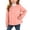 Pink, variant on Besolor Toddler Kids Girls Fleece Coat Buttons Long Sleeve Tops Fall Winter Thicken Warm Overcoat Jackets(18-24 Months,Red)