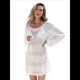 thumbnail image 3 of Traje de Baño de Crochet para Mujer, Vestido de Tejida, para Vacaciones, Verano 2025 M, 3 of 7