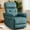 Teal, variant on Korser Small Power Zero Gravity Recliner Chairs for Adults with USB&Type-C Ports for Living Room,Black