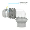 thumbnail image 6 of (2 pack) Camco RV Straight Hose Adapter and Easy Slip 4-in-1 Elbow Kit (39214), 6 of 10