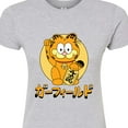 thumbnail image 3 of Garfield - Lucky Cat - Juniors Fitted Graphic T-Shirt, 3 of 5