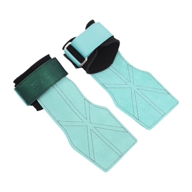 2 piezas de agarre manual para las miras de levantamiento de pesas para la barra gimnástica de fitness Azul