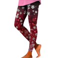 thumbnail image 2 of Endives Christmas Leggings For Women High Waisted Christmas Printed Soft Gym Yoga Pants Athletic Workout Legging Pants, 2 of 4