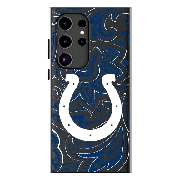 Keyscaper Indianapolis Colts Paisley Galaxy Magnetic Bump Case