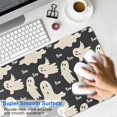 thumbnail image 4 of Long Mouse Pads for Desk,Halloween Ghost Boo Pattern Desk Mats on Top Of Desks, Desk Mouse Pad Extra Large with 3mm Non-Slip Base and Stitched Edge for Gaming,Office,Work,Home 31.5x15.7in, 4 of 5
