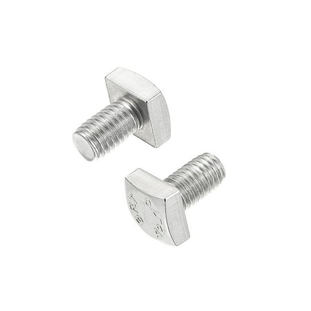 

Square Head Bolt 2 Pack M8x12mm 304 Stainless Steel Grade C Square Screws