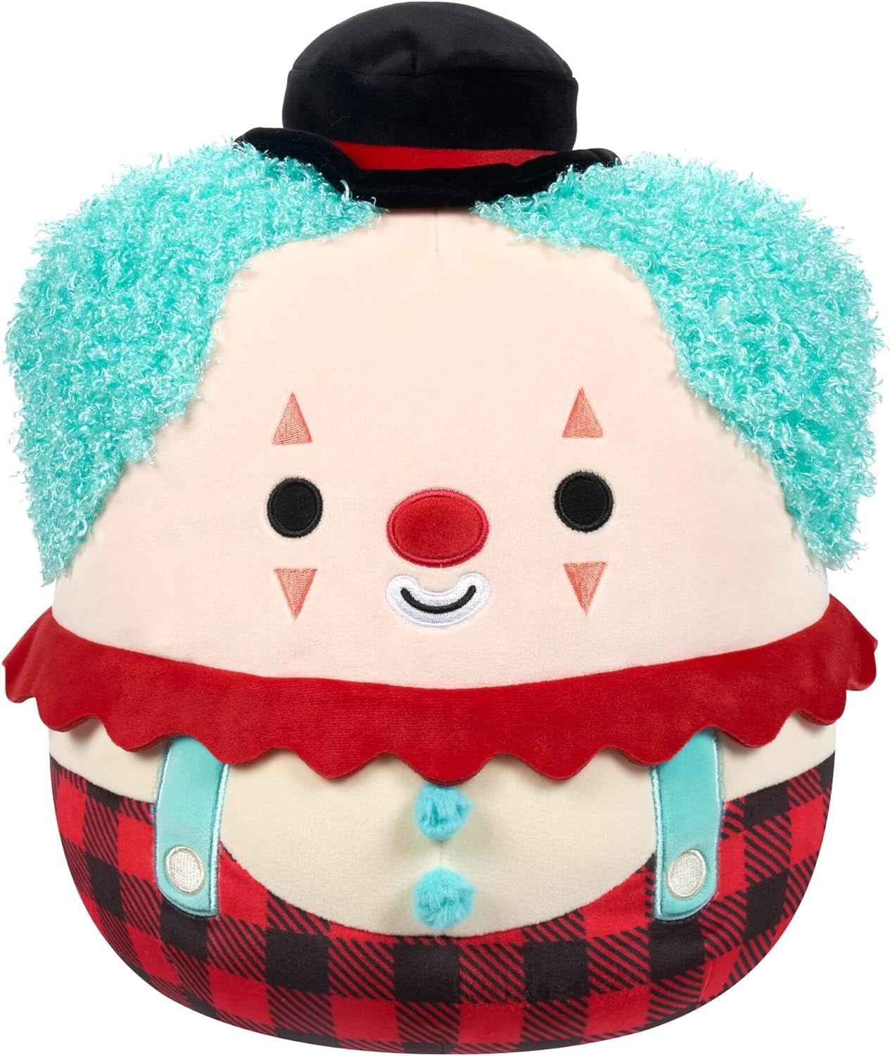 Squishmallows Official Kellytoy 8 Inch Bimbi the Clown Evil Look