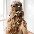 thumbnail image 3 of 30 pinzas para el cabello con lazo, mini lazos, horquillas, accesorios para el cabello para mujer, 3 of 7