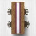thumbnail image 2 of Creative Products Large Farmhouse Stripe Burgundy 16x72 Poly Twill Table Runner, 2 of 3