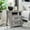 Grey, variant on YANGLI 18" Farmhouse Nightstand with Charging Station, 2 Drawers, Side Table Bedside Cabinet for Bedroom/Living Room, White