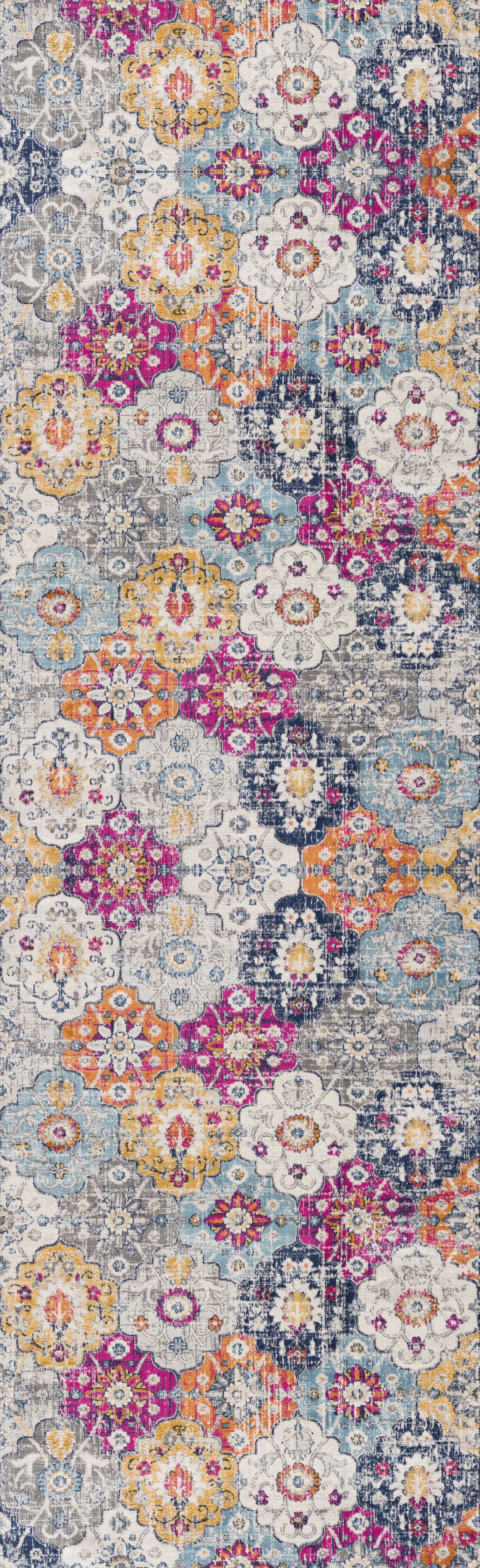 Rug Branch Savannah Collection Modern Floral Area