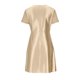 thumbnail image 5 of Vestido de Satén para las Mujeres de Color Suelto de Manga Corta V-Cuello Plisado Vestido, Vestido Casual de las Mujeres para la Elegancia Diaria, 5 of 6