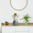 thumbnail image 6 of PVC Spaceman Astronaut Figurine - Modern Desk Decor Collectible Statue for Kids and Adults - Cute Space-Themed Room Ornament, Party Decoration, Cake Topper - 1-Piece Unique Design, 6 of 9