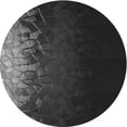 thumbnail image 1 of Ahgly Tapis Rond Lavable en Machine Intérieur Transitionnel Gris Minuit, 5 Pieds Rond, 1 of 7