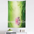 thumbnail image 1 of East Tapestry, Garden Self-Control Freshening Insight in Daily Life Mindful Activity Print, Fabric Wall Hanging Decor for Bedroom Living Room Dorm, 5 Sizes, Green Pink, by Ambesonne, 1 of 1