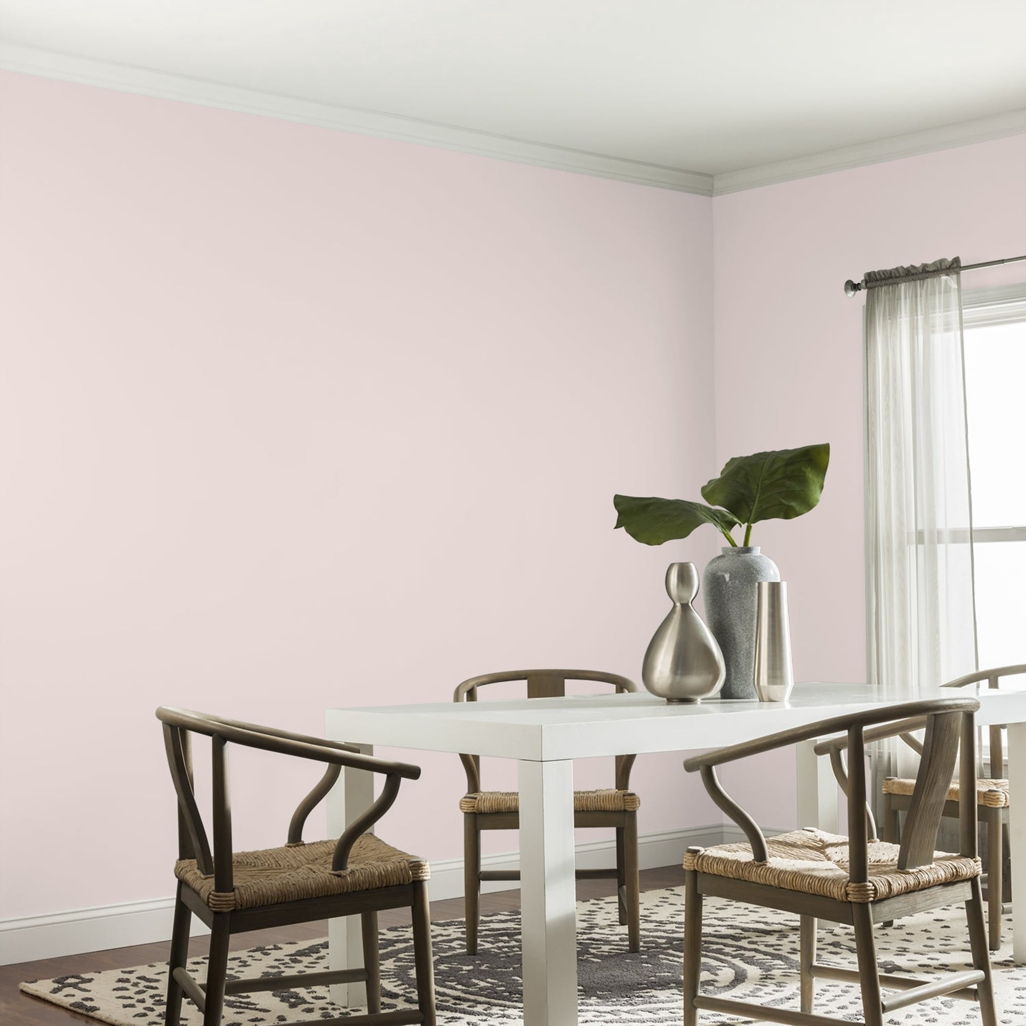 Glidden Fundamentals Sea Anemone / Pink, Eggshell Interior Paint, 1 Quart
