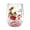 E, variant on KGJQ Glitter Christmas Wine Glass, 300ml Double Layer Tumbler for Wine Juice, Sparkling Holiday Drinkware, Festive Party Home Gift