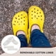 thumbnail image 2 of juego de forros de felpa extraíbles para zapatos de invierno con banda protectora, pantuflas de algodón con forro grueso, suelas cálidas y acogedoras para zapatos y botas, color blanco, talla 36-37, 2 of 7