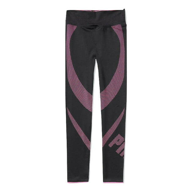 Victoria's Secret Pink Active Seamless Tight Legging Color Black/Pink Size  Small NWT - Walmart.com
