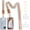 0 Champagne Gold, variant on Cell Phone Lanyard Crossbody with Wrist Strap, Flower Lanyards for around the Neck Wristlet Adjustable Strap Spring Cute for Keys Case ID Badges Phone Accessories