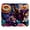 Multicolor 4, variant on PhooArto Comfortable Mouse Pad Galaxy Donuts Cats Desktop Mousepad , 21 x 25 cm Mouse Mat, Non-Slip Rubber Base, Improves Speed and Precision