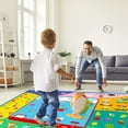 thumbnail image 7 of Baby Crawling Mat,Baby Play Mat for Floor,Large Educational Tummy Time Cotton Playmat, Foldable Non-Slip Super Soft Baby Mat for Playing Area Rug Gym Activity for Infants Toddlers Boys Girls, 7 of 7