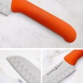 thumbnail image 4 of Cuchillo Santoku Messermeister Petite Messer de 5 pulgadas, naranja, 4 of 6