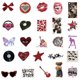 thumbnail image 4 of Pegatinas Downtowns Y2K Girls de vinilo impermeables, 50 unidades/lote, 4 of 5
