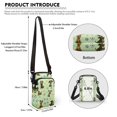 thumbnail image 6 of HELLHERO Dog Soccer Cross Body Purse, Double Zipper, Casual Travel Polyester 4.33x1.97x7.09, 6 of 10