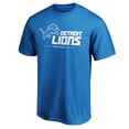 thumbnail image 2 of Men's  Blue Detroit Lions Team Lockup T-Shirt, 2 of 3