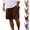 Brown, variant on Abomasnow Men's Big & Tall Straight Shorts Casual Elastic Waist Drawstring Workout Athletic Gym Shorts with Pockets Summer Beach Vacation Clothes, Size S-5XL