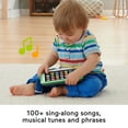 thumbnail image 6 of Fisher-Price Laugh & Learn Smart Stages Tablet Electronic Learning Toy for Infant & Toddler, Gray, 6 of 7