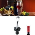 thumbnail image 3 of Ounissouiy Disfruta de tu vino favorito en cualquier momento y en cualquier lugar con copas de vino fáciles de limpiar, copas de vino de Barra de herramientas negro y negro 1, 3 of 6