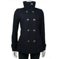 thumbnail image 6 of Jessica Simpson Womens Wool Blend Textured Pea Coat, 6 of 7