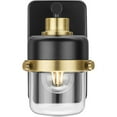thumbnail image 6 of Progress Lighting Beckner 1-Light Vanity Light, Matte Black, Industrial-Style Shade, 6 of 13