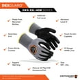 thumbnail image 3 of DEXGUARD™ A4 Cut Gloves, 13G liner, Level 4 Abrasion Resistant, Foam Nitrile Coating - 12 Pack, 3 of 3