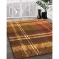thumbnail image 3 of Ahgly Company Machine Washable Indoor Square Transitional Tomato Red Area Rugs, 4' Square, 3 of 7