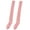 Pink, variant on Opvise Womens Socks 1 Pair Japanese Style Thickened Coral Fleece Solid Color Thigh Stockings Autumn Winter Women Warm Over Knee Socks Khaki