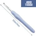 thumbnail image 2 of 7 mm Crochet Hook, Ergonomic Handle for Arthritic Hands, Aluminum Soft Grip Rubber Handle Needles Ergonomic Knitting Needles Crochet Needle for Beginners and Handmade DIY Knitting Crochet, 2 of 3