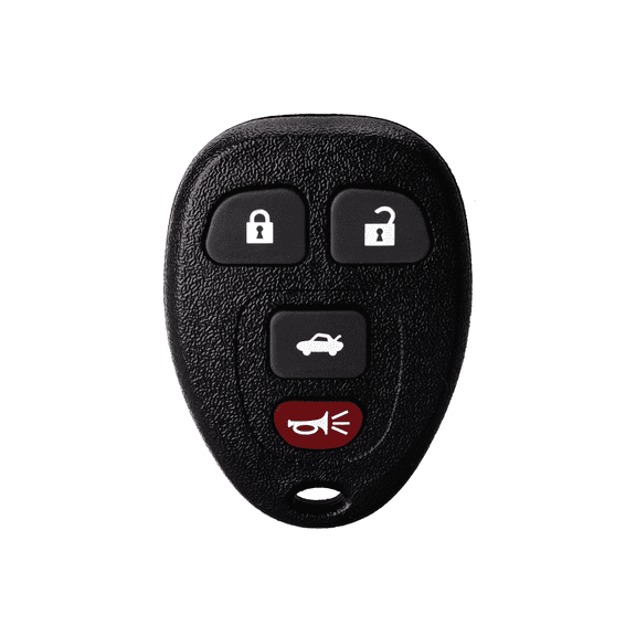 Wholesalekey Replacement for 2006-2016 Chevrolet Cadillac Buick OUC60270 4 Buttons Remote Key Fob 315MHz