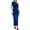 Dark Blue, variant on ZZwxWA Women's Sexy One Shoulder Bodycon Dress Sleeveless Ruched Drawstring Cocktail Party Dress Elegant Club Party Dresses