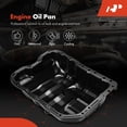 thumbnail image 3 of A-Premium Engine Oil Pan Replacement for Jeep Compass Patriot 2007-2014 200 Sebring Hyundai Sonata Tucson Kia Forte Optima Sorento Dodge Caliber, 3 of 9