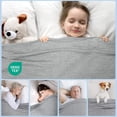 thumbnail image 4 of Aship Cooling Blanket Queen, Q-MAX>0.5 Arc-Chill Cooling Technology Soft Breathable Double-Sided Summer Blankets for Beds - Gray 79"x 86", 4 of 10