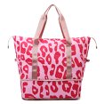 thumbnail image 1 of Bolsa De Viaje Bolso de mano para mujer, bolso multifuncional con estampado de leopardo para ordenador portátil, para viaje y vacaciones, 1 of 9