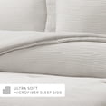 thumbnail image 5 of Cloud Weave Textured Comforter Set Plush All-Season Down Alternative Bedding - Comfort Canopy, 5 of 18