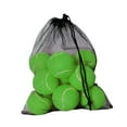thumbnail image 3 of 12 pelotas de tenis de entrenamiento portátiles de 6,35 cm de diámetro para mascotas y perros. Verde, 3 of 9