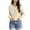 White, variant on Cute Collared Cardigan Sweaters for Women Long Sleeve Loose Button Down Chunky Knitted Cropped Outerwear