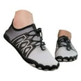 thumbnail image 5 of Ticikt Barefoot Water Shoes for Kids - Wide Toe and Quick-drying Sand Shoes Toddler for Hiking Swim Beach Pool Accessories, Camping Must-Haves for Boys Girls,Color:Grey,Size:11, 5 of 9