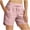 Pink, variant on Dagugfen Womens Athletic Shorts Drawstring Elastic Waisted Lightweight Outdoor Running Workout Short
